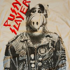 Alf pussy slayer tee shirt size M western evil